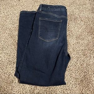 American eagle curvy high rise jeggings